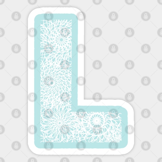 Letter L Sticker by Hip Scarves and Bangles